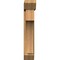 Ekena Millwork Westlake Slat Rough Sawn Bracket w/ Offset Brace, Western Red Cedar, 8"W x 32"D x 44"H BKT0806X32X44WTL06RWR - alternate 3